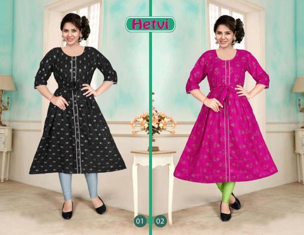 Moksha Hetvi Regular Wear Rayon Designer Kurti Collection